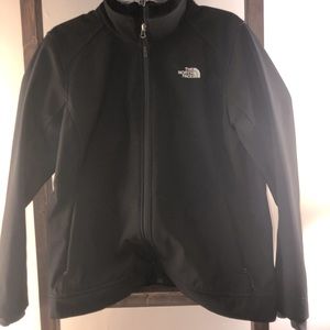North Face lined coat.